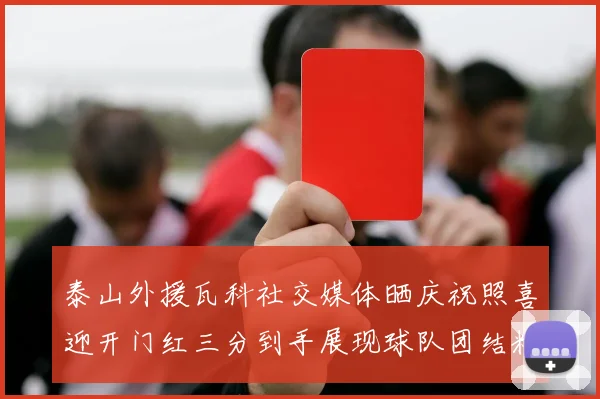 泰山外援瓦科社交媒体晒庆祝照喜迎开门红三分到手展现球队团结精神
